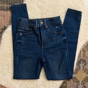 Express High Waist Skinny Jeans